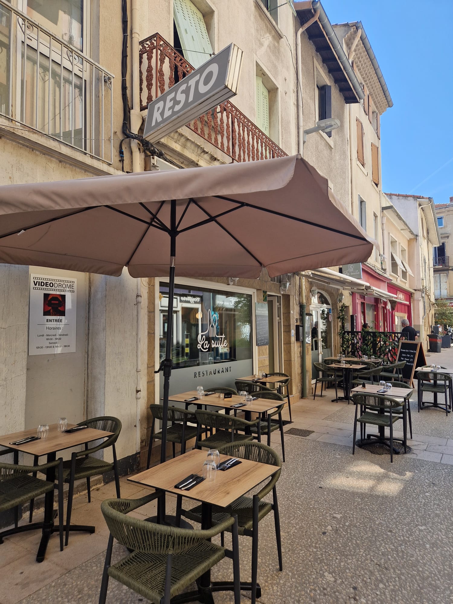 terrasse calme valence